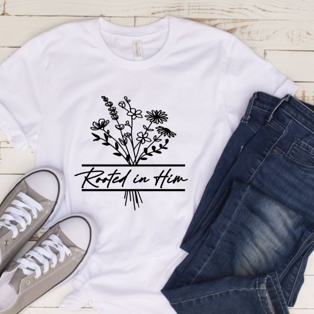 Rooted in Him Tee